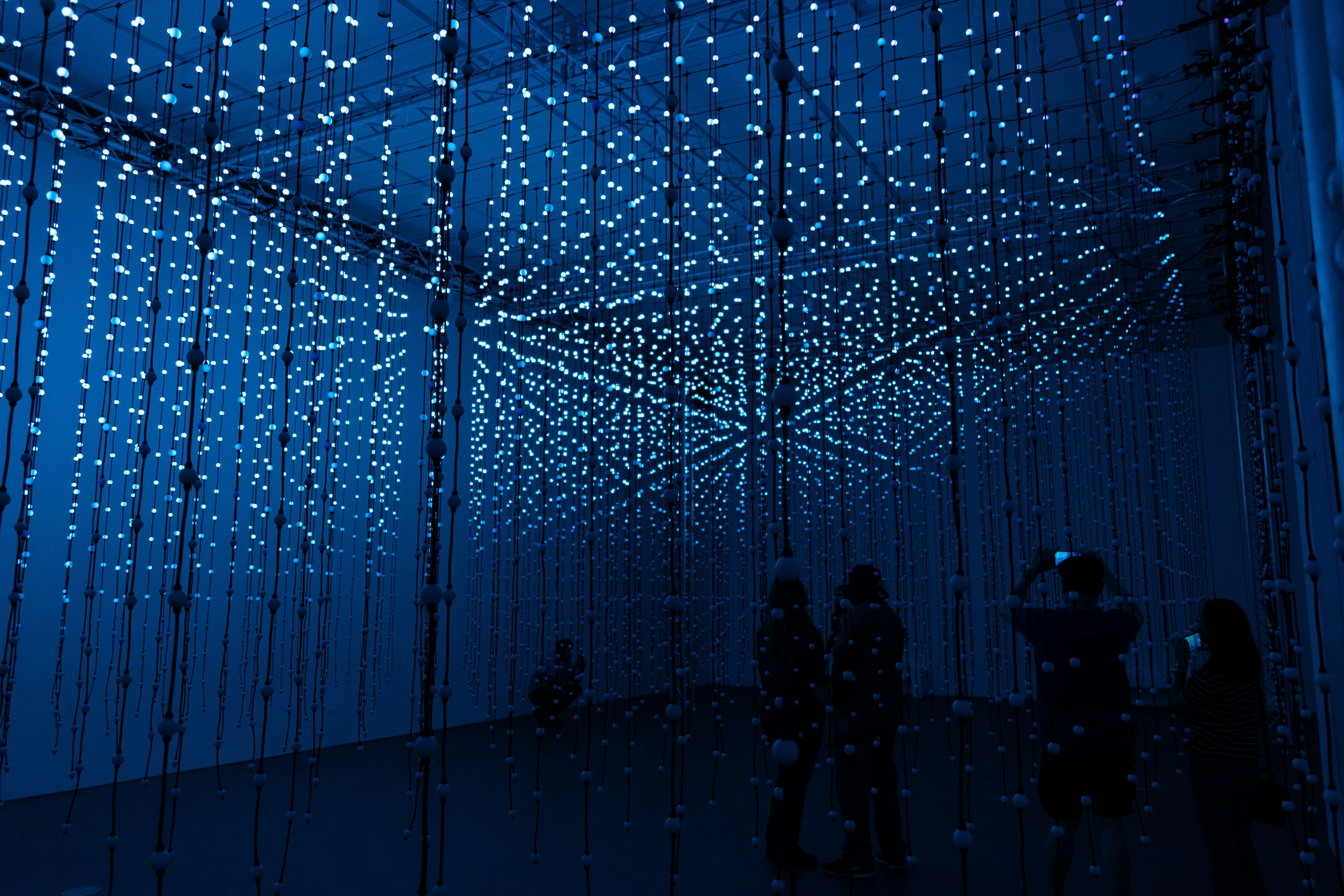 Токийская бесконечность от teamLab: когда цифровое становится священнымБез названия